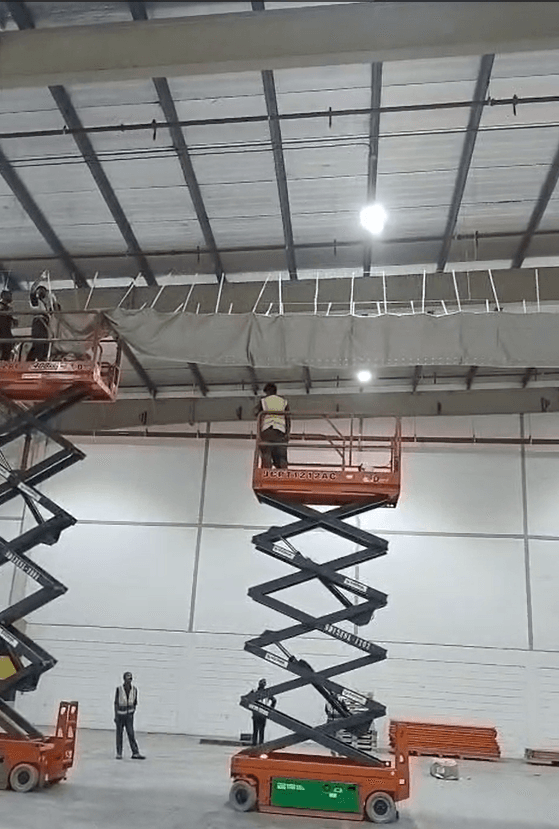 HVAC ductwork installation in Jeddah